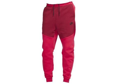 Nike Sportswear Tech Fleece Joggers Red/Red Men's .